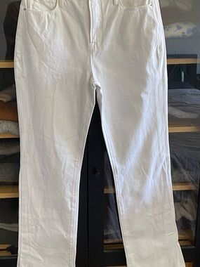 Frame White Jeans, Sz 25